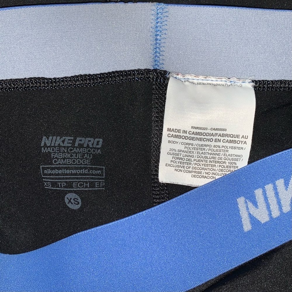 Nike Pro Dri Fit Women’s Athletic Leggings Size S - Picture 2 of 4